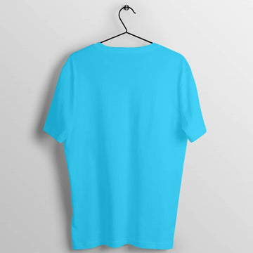 Inner Peace Funny Kung Fu Panda Blue T Shirt for Men and Women