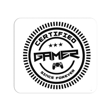 Certified Gamer Since Forever Exclusive Gaming Mouse Pad for Laptop and Desktops