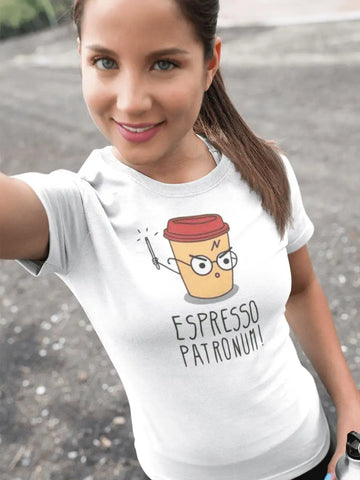 Espresso Patronum T Shirts for Women | Premium Design | Catch My Drift India