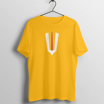 Vishnu Tilak Special Supreme Golden Yellow T Shirt for Men