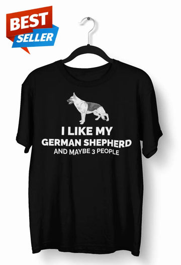 The German Shepherd T-Shirt | Premium Design | Catch My Drift India