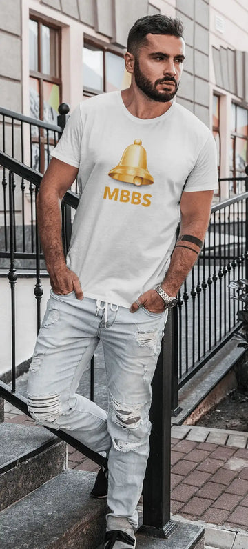 Ghanta MBBS Doctor White T-Shirt | Premium Design | Catch My Drift India
