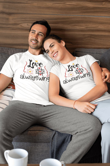 Love Always Wins Special Matching T Shirts for Couples