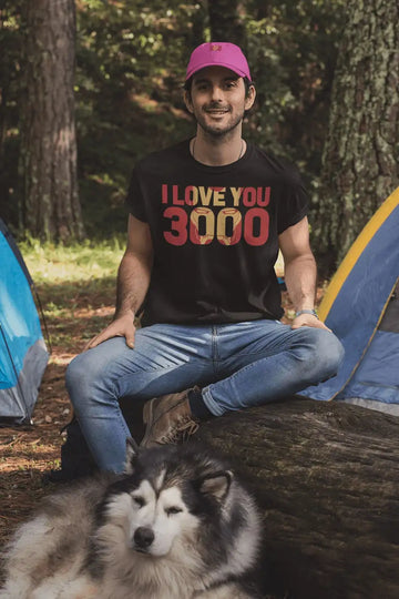 Love You 3000 Reflection Special T Shirt for Men | Premium Design | Catch My Drift India