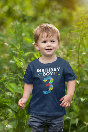 Birthday Boy 3 Exclusive Birthday T Shirt for 3 Year Old Baby Boy