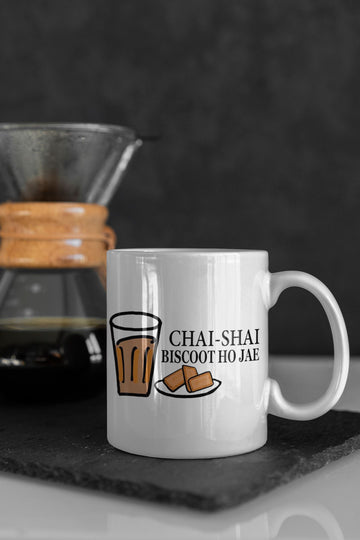 Chai Shai Biscoot Ho Jaye Special Tea Mug For Men and Women