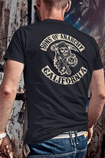 Sons of Anarchy SAMCRO Special Black T Shirt for Men and Women
