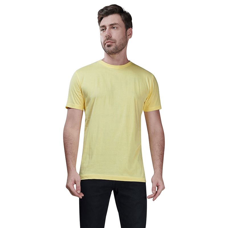 Black Premium Round Neck Half Sleeves Plain T-Shirt For Men freeshipping -  Catch My Drift India