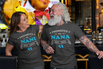 Promoted to Nana Est. 2022 Exclusive T Shirt for Men