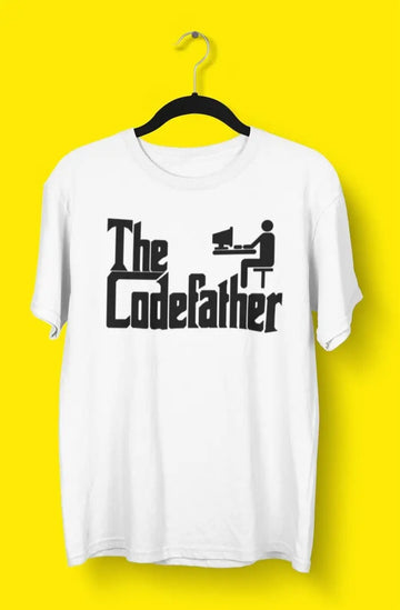 The CodeFather Exclusive T Shirt for Men | Premium Design | Catch My Drift India