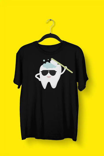 Toothbrushing Funny T Shirt For Men and Women | Premium Design | Catch My Drift India