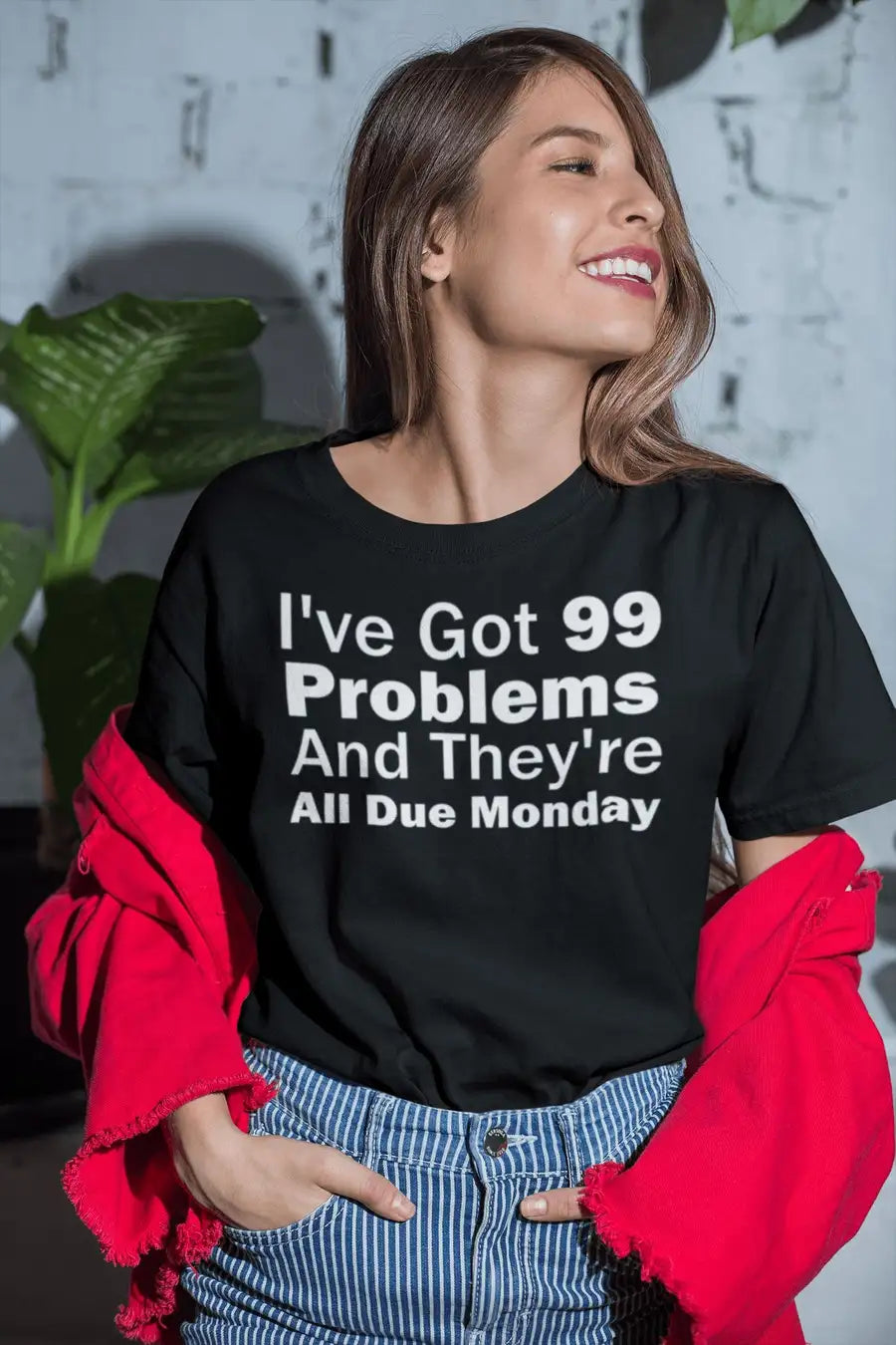 All Problems Due on Monday T Shirt for Men and Women | Premium Design | Catch My Drift India - Catch My Drift India Clothing black, clothing, engineer, engineering, funny, general, made in in