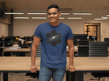 Andromeda Hexagonal Exclusive 3D T-Shirt | Premium Design | Catch My Drift India