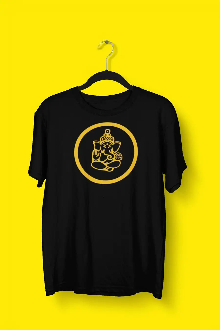 Baby Ganesha Lucky T shirt for Soon to be Moms | Premium Design | Catch My Drift India - Catch My Drift India Clothing black, clothing, female, made in india, mom, parents, shirt, t shirt, ts