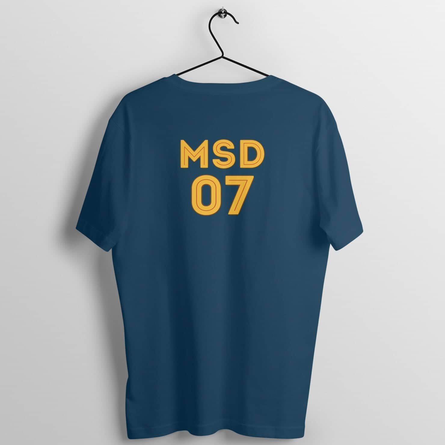 MSD 07 Special Navy Blue Back Printed Jersey T Shirt for Men and Women Shirts & Tops Printrove 