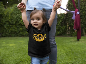 Bat Baby Exclusive T Shirt for Babies | Premium Design | Catch My Drift India