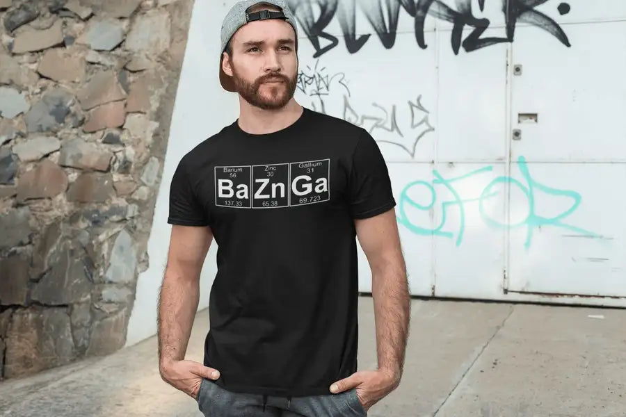 Bazinga Special Funny T Shirt for Men and Women | Premium Design | Catch My Drift India - Catch My Drift India  black, clothing, engineer, general, made in india, sheldon, shirt, t shirt, tre