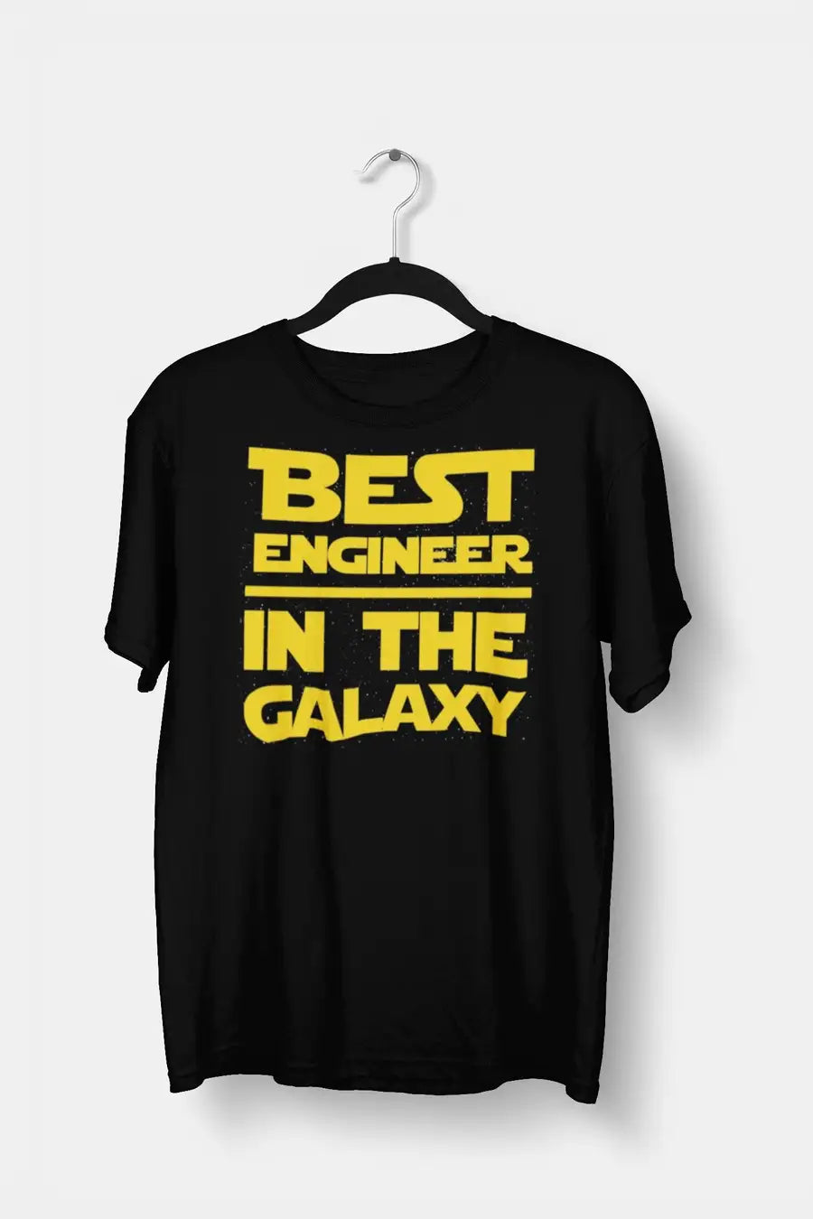 Best Engineer in the Galaxy T Shirt For Men | Premium Design | Catch My Drift India - Catch My Drift India Clothing black, clothing, engineer, engineering, made in india, shirt, star wars, t 