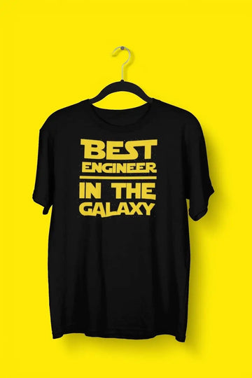 Best Engineer in the Galaxy T Shirt For Men | Premium Design | Catch My Drift India