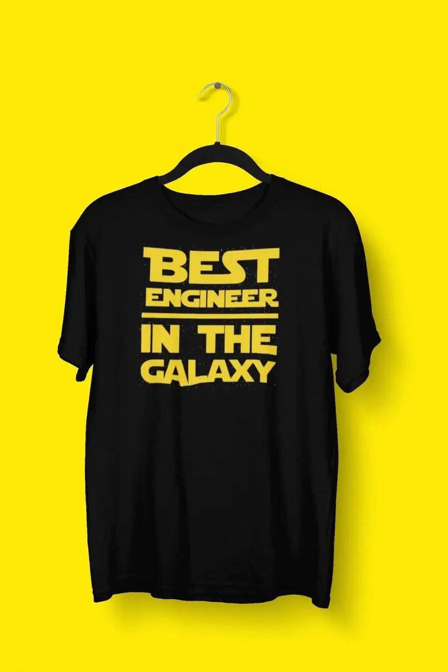 Best Engineer in the Galaxy T Shirt For Men | Premium Design | Catch My Drift India - Catch My Drift India Clothing black, clothing, engineer, engineering, made in india, shirt, star wars, t 