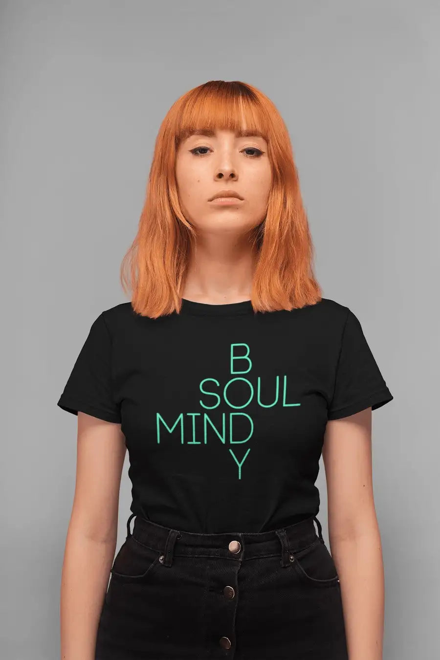 Body Mind Soul Exclusive Unisex T Shirt | Premium Design | Catch My Drift India - Catch My Drift India  black, clothing, couples, female, general, gym, made in india, shirt, t shirt, trending