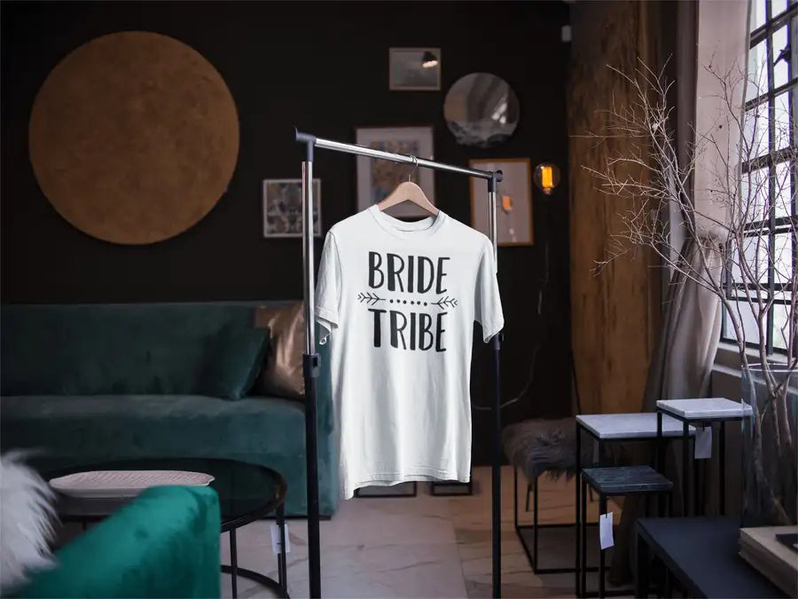 Bride Tribe Exclusive T Shirt for Women | Premium Design | Catch My Drift India - Catch My Drift India Clothing black, clothing, made in india, shirt, t shirt, tshirt, wedding