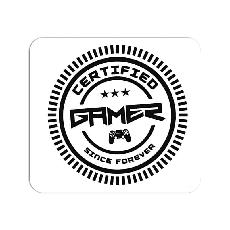 Certified Gamer Since Forever Exclusive Gaming Mouse Pad for Laptop and Desktops - Catch My Drift India  best gaming mouse pad, best mouse pad, designer mouse pad, gaming mouse pad, gaming mo