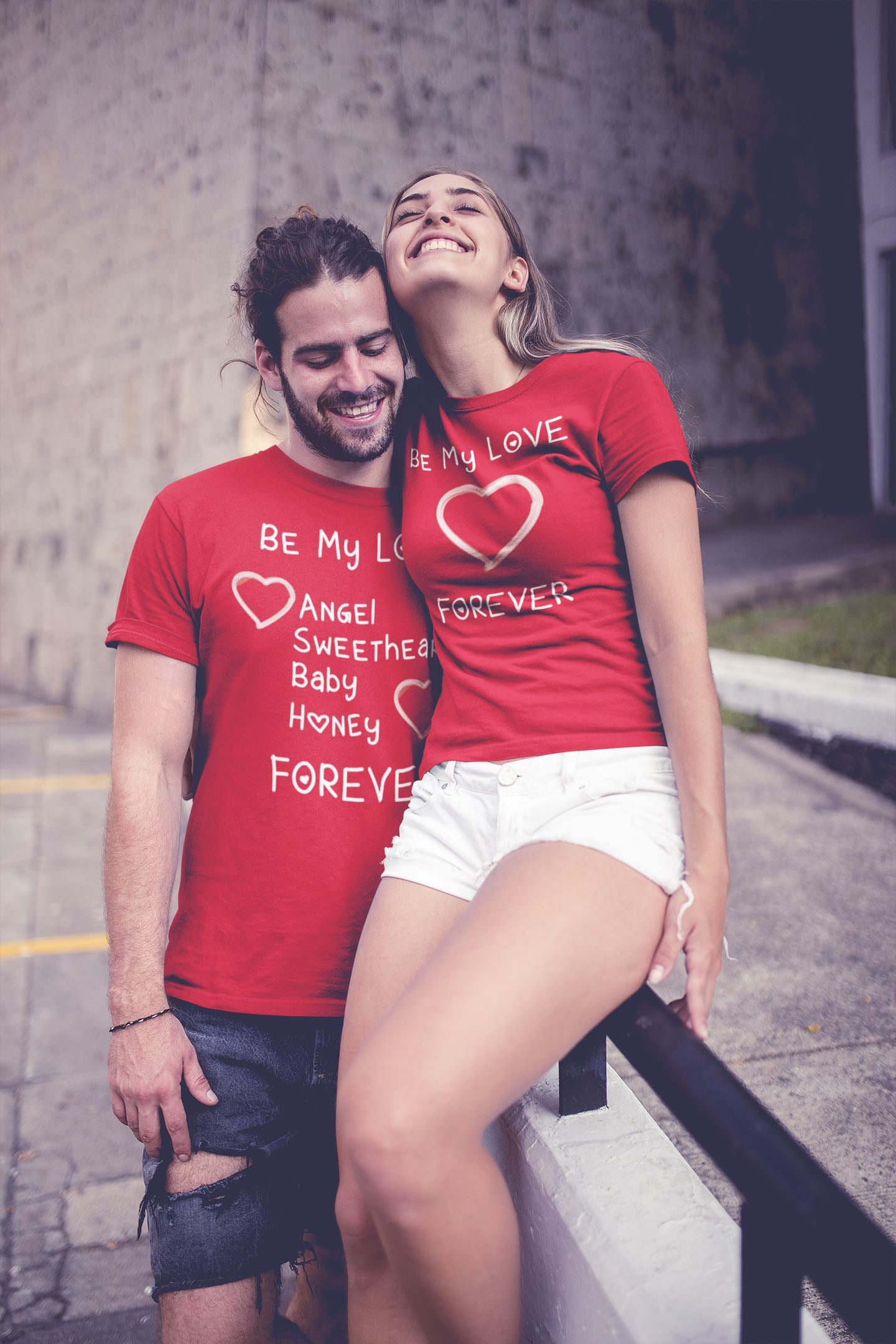 Be My Love Forever Matching Couple T Shirt for Women freeshipping - Catch My Drift India