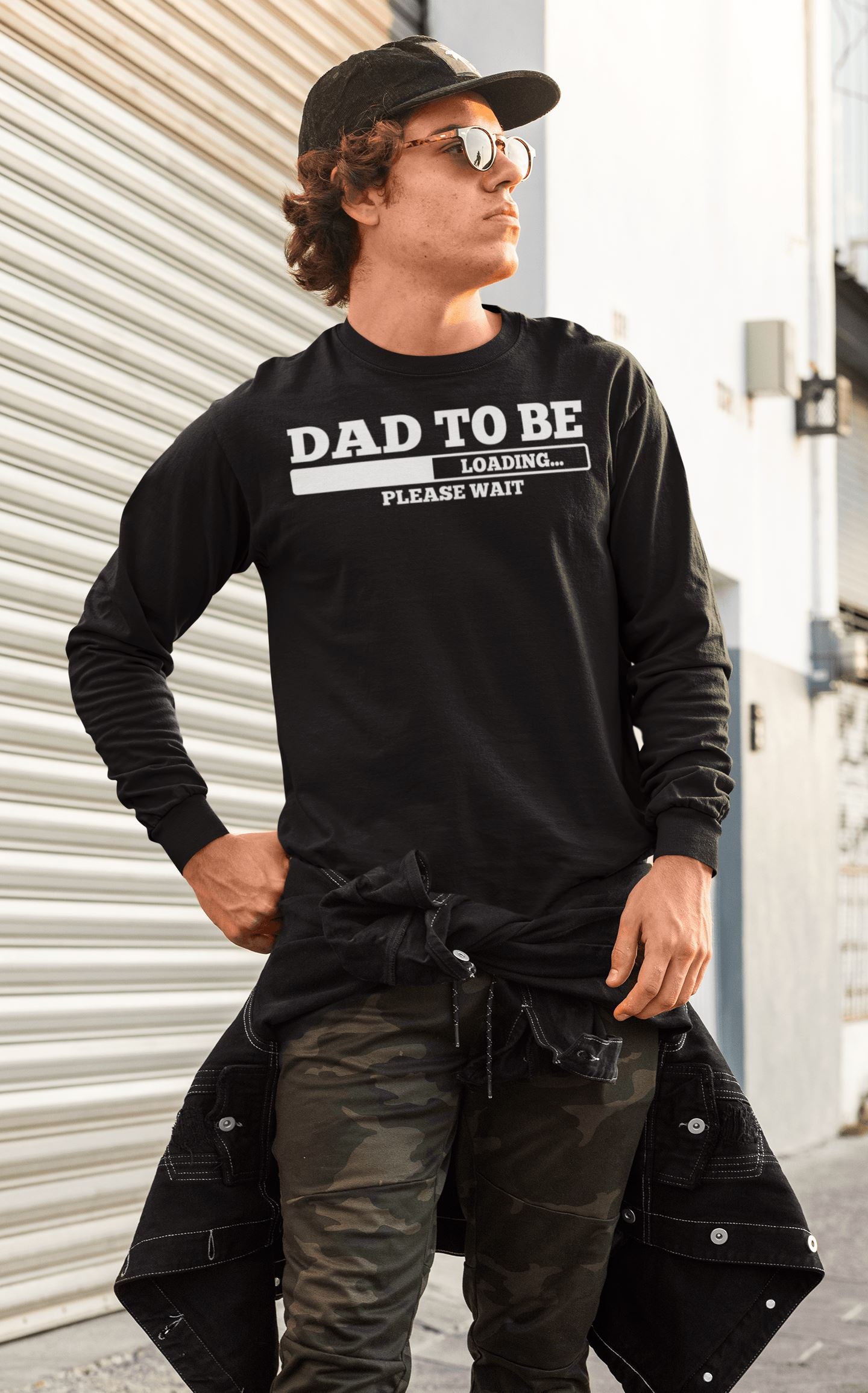 Dad To Be Exclusive Full Sleeves T Shirt for Men freeshipping - Catch My  Drift India