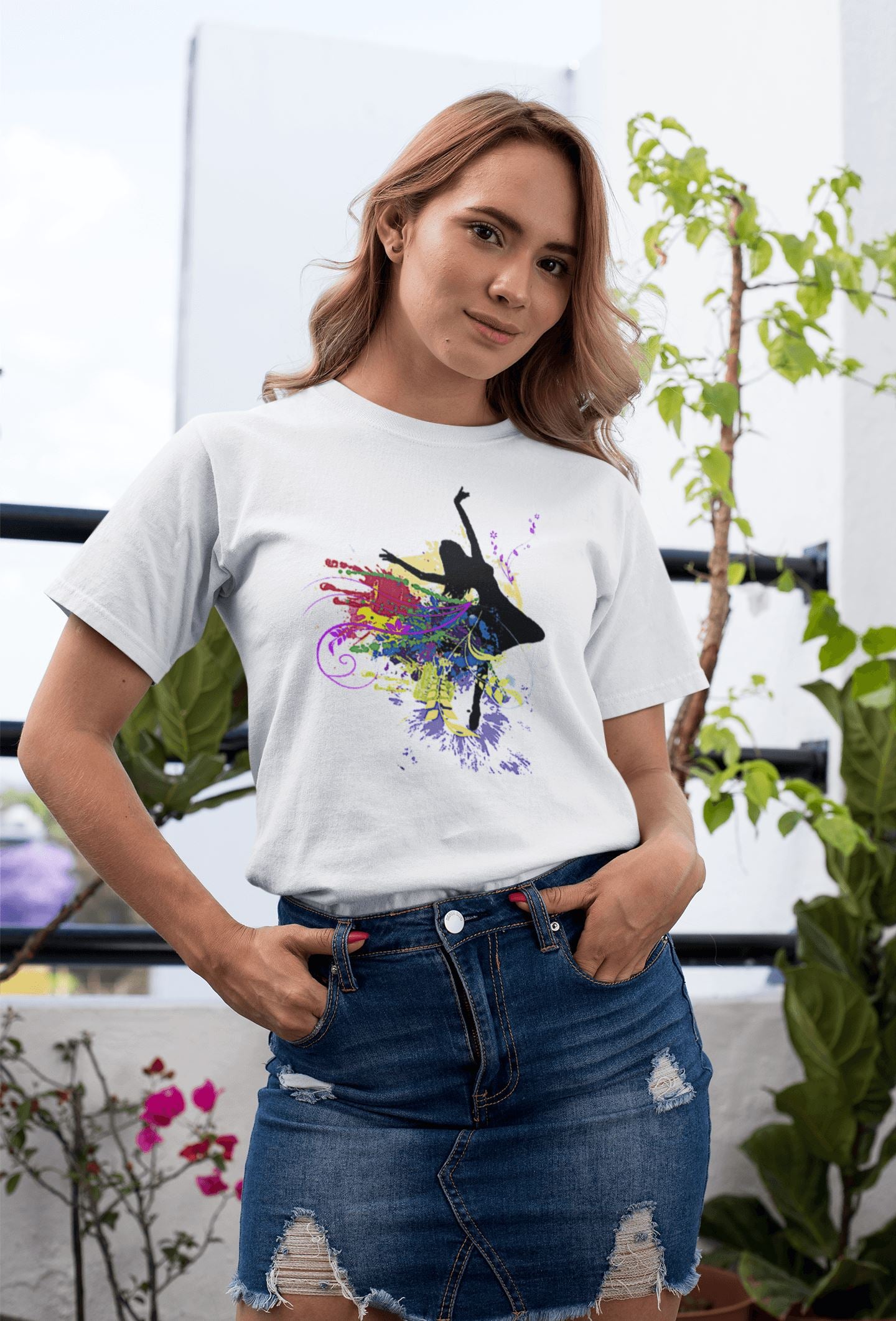 Dance is Life Expressive T Shirt for Women | Premium Design | Catch My Drift India - Catch My Drift India  clothing, dance, dancing, female, general, gym, made in india, shirt, t shirt, trend