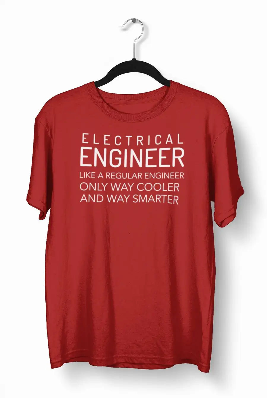Electrical Engineer T Shirt for Men | Premium Design | Catch My Drift India - Catch My Drift India Clothing black, clothing, engineer, engineering, made in india, multi colour, shirt, t shirt