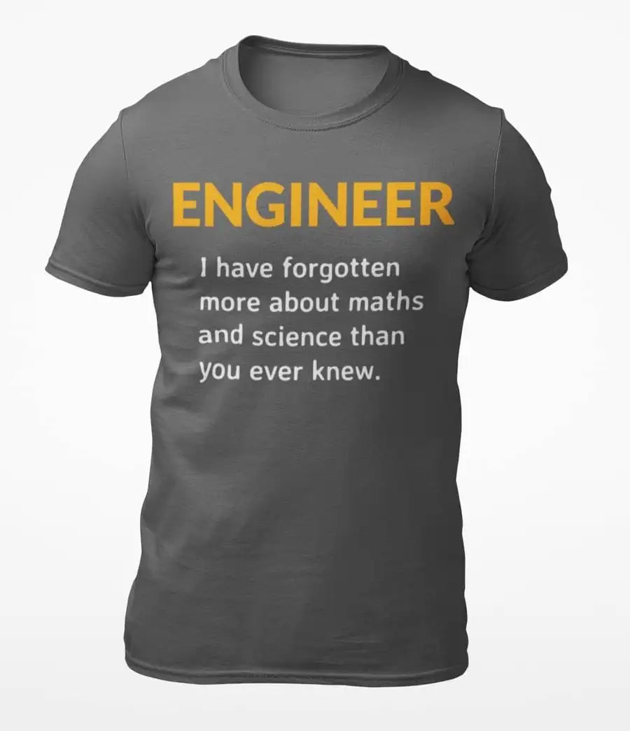 Engineer T Shirt for Guys | Premium Design | Catch My Drift India - Catch My Drift India Clothing black, clothing, engineer, engineering, made in india, shirt, t shirt, tshirt