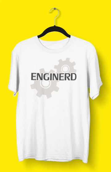 Enginerd T Shirt for Men | Premium Design | Catch My Drift India