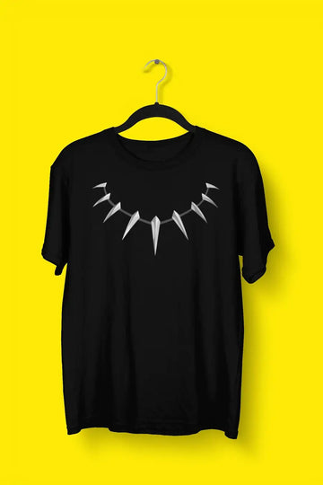Exclusive Black Panther Necklace T Shirt for Men and Women | Premium Design | Catch My Drift India