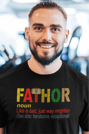 FA-THOR Official T shirt for Men | Premium Design | Catch My Drift India