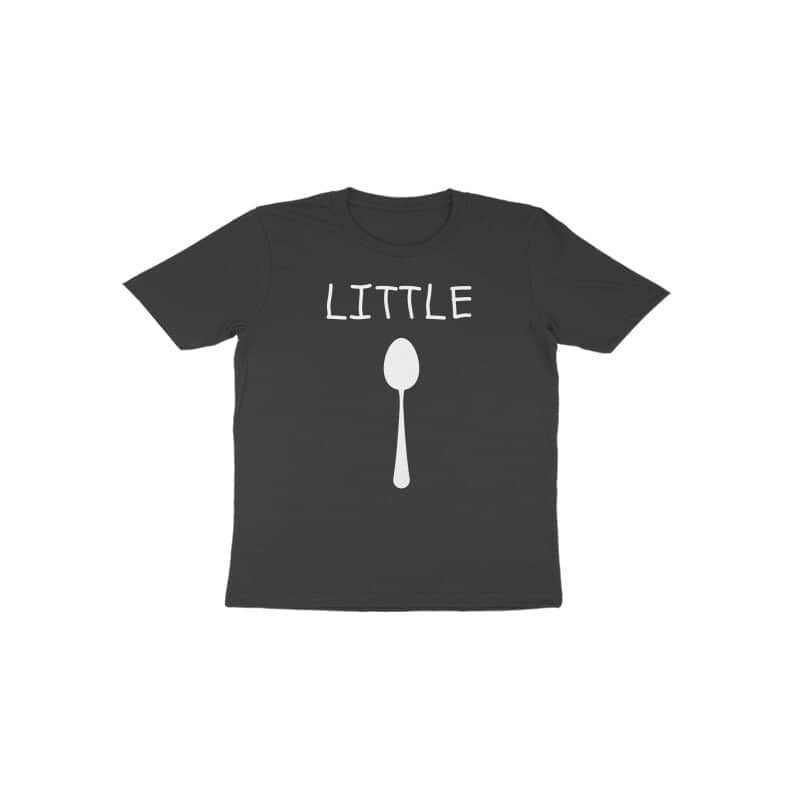 Little Spoon Special Black T Shirt for Babies freeshipping - Catch My Drift India