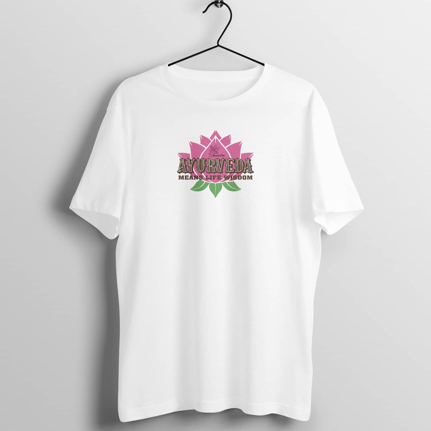 Ayurveda Means Life Wisdom Exclusive T Shirt for Women and Men freeshipping - Catch My Drift India