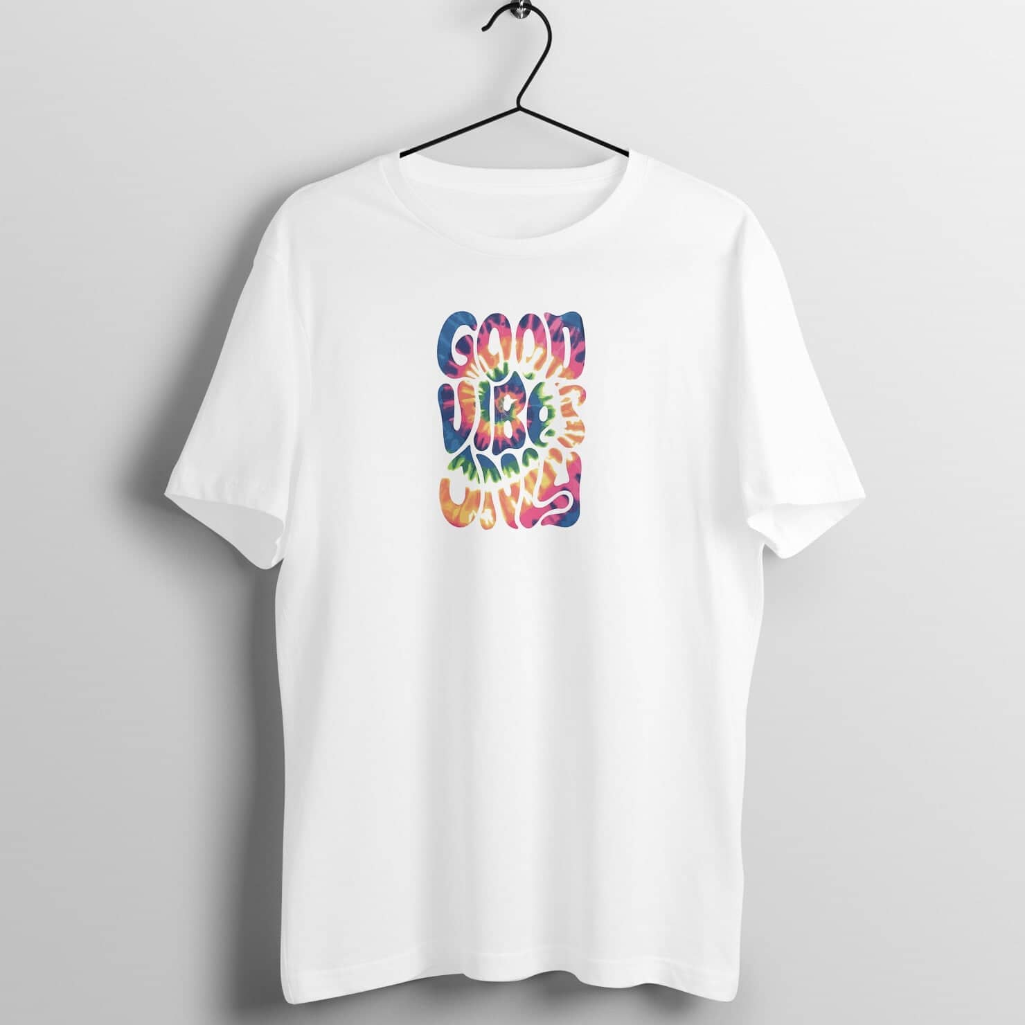 Good Vibes Only Exclusive Multi Colour T Shirt for Men and Women freeshipping - Catch My Drift India