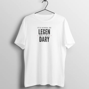 It's Gonna Be Legendary Supreme White Barney T Shirt for Men and Women freeshipping - Catch My Drift India