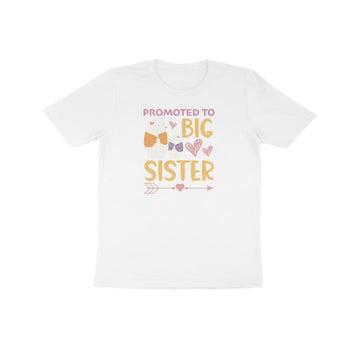 Promoted to Big Sister Special White T Shirt for Girl Kids freeshipping - Catch My Drift India