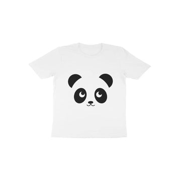 Baby Panda Looking Exclusive Cute White T Shirt for Babies