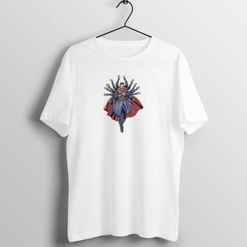 Doctor Strange The All Powerful Sorcerer Supreme White T Shirt for Men and Women freeshipping - Catch My Drift India
