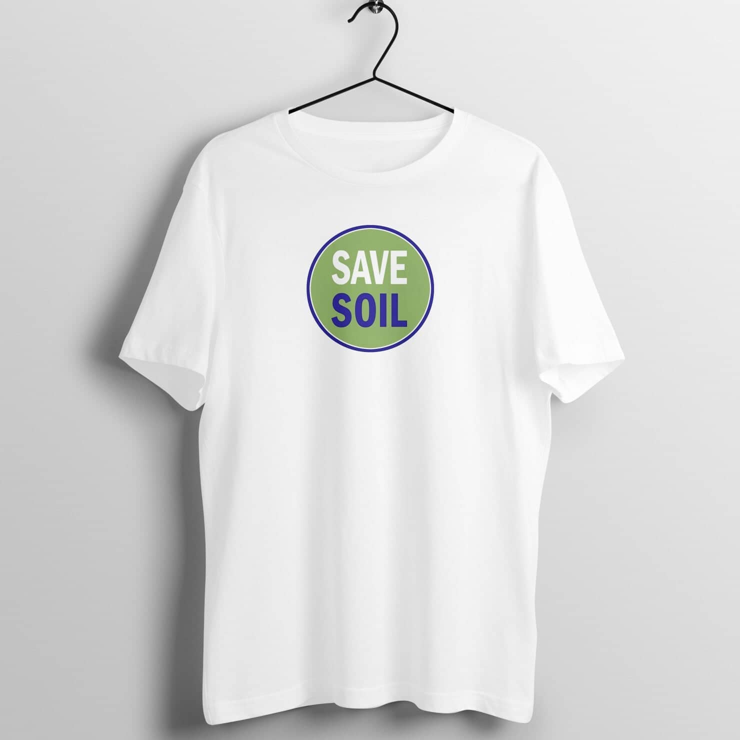 Save Soil Supreme White T Shirt for Men and Women Shirts & Tops Printrove White S 