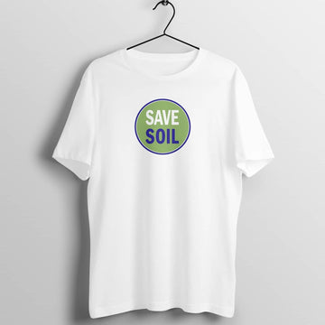 Save Soil Supreme White T Shirt for Men and Women