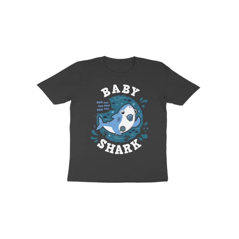Baby Shark Exclusive Black T Shirt for Boys Printrove Black 1 