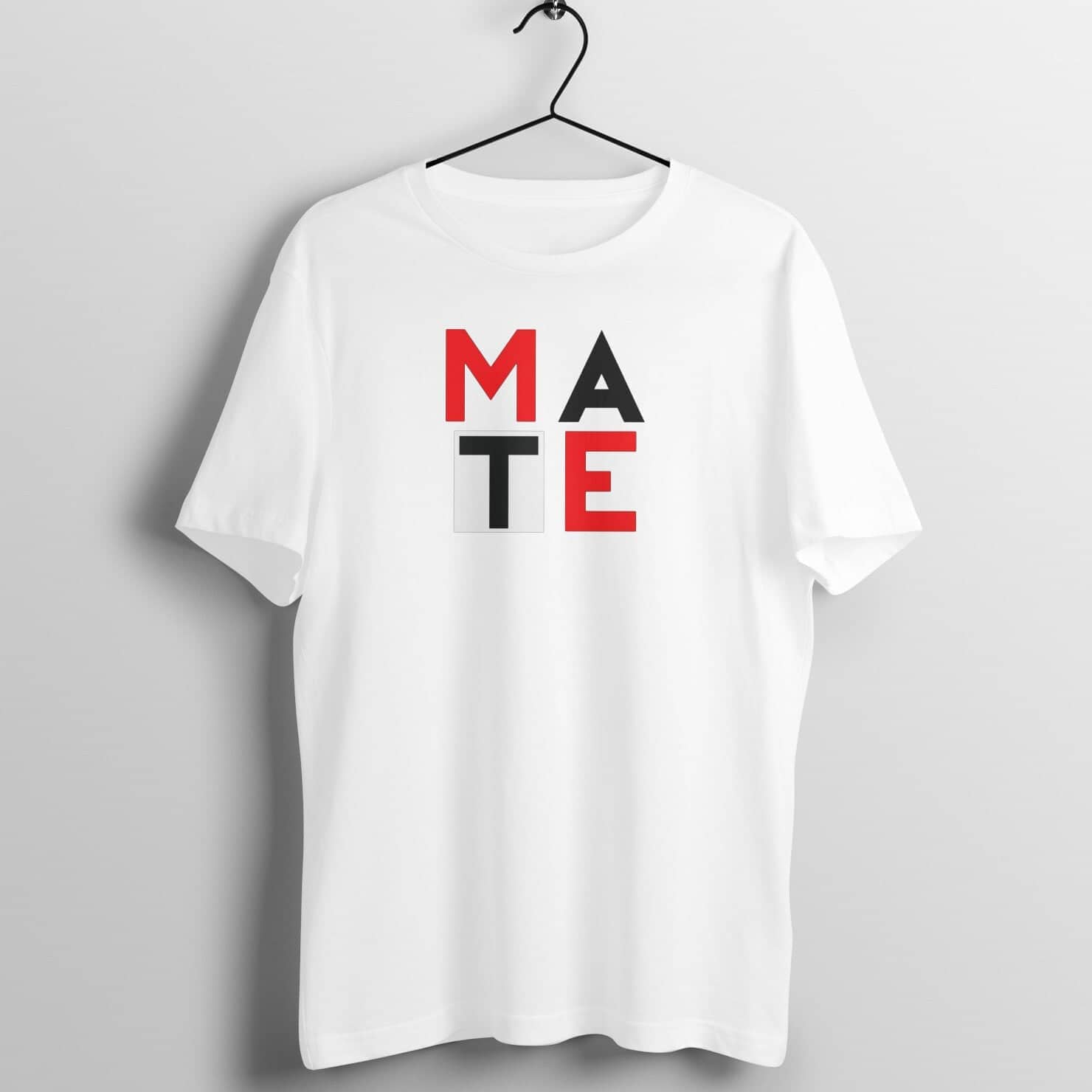 Mate Soulmate Special Matching Couples T Shirt for Men and Women Printrove White S 