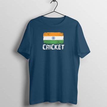 Indian Cricket Exclusive Navy Blue T Shirt for Men and Women Printrove Navy Blue S 