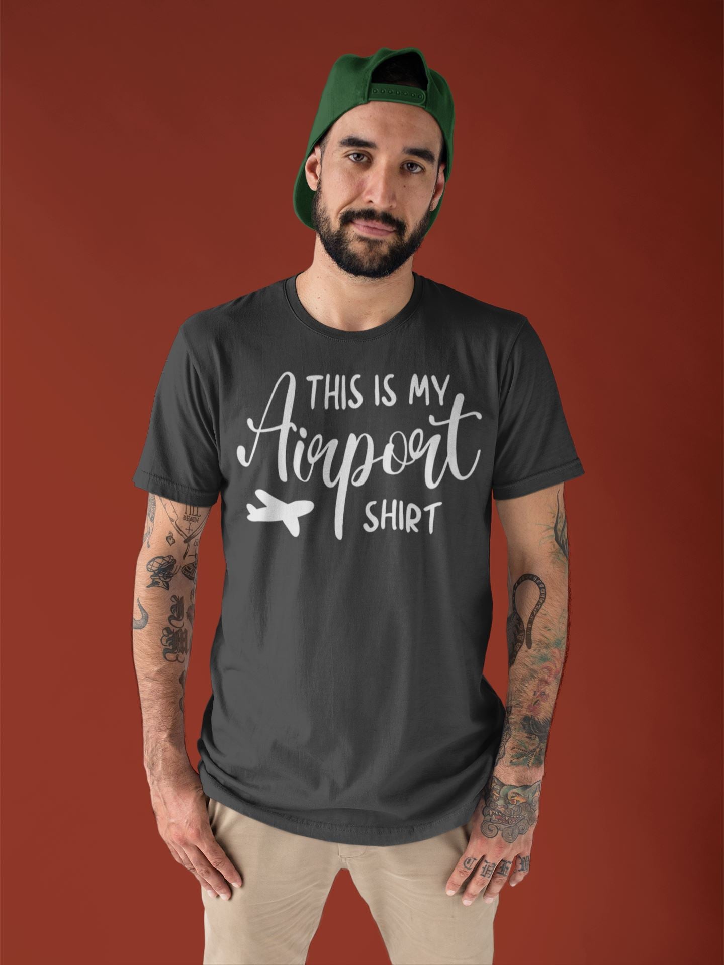 This is My Airport T Shirt Funny Black T Shirt for Men and Women freeshipping - Catch My Drift India