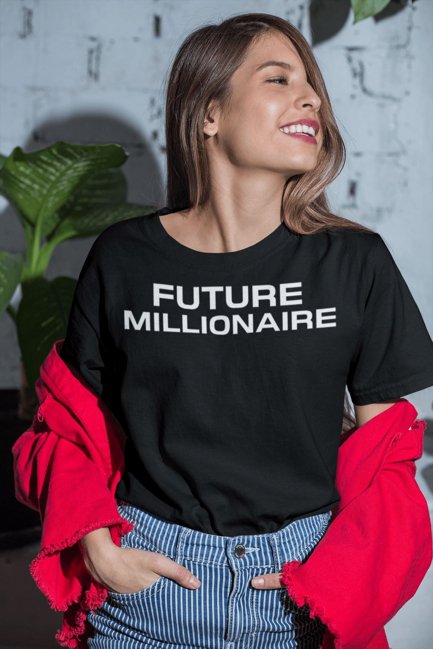 Future Millionaire Special Law of Attraction T Shirt for Men and Women - Catch My Drift India  black, clothing, made in india, shirt, stock, stock market, t shirt, trader, trading, trending, 