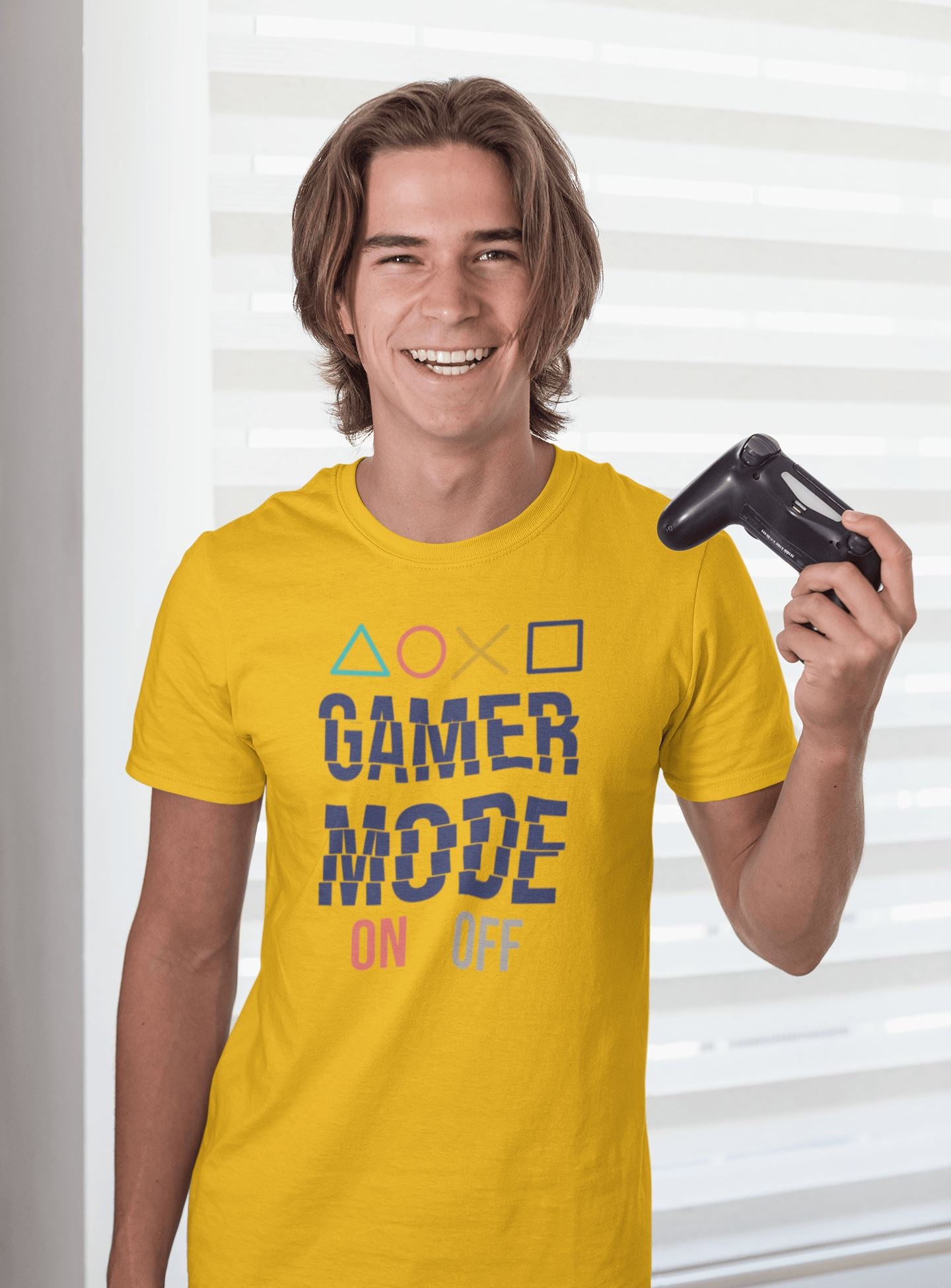 Gamer Mode On Off Special Gaming T Shirt for Men and Women - Catch My Drift India  black, clothing, game, gamer, gaming, made in india, shirt, t shirt, trending, tshirt